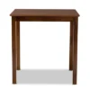 Lenoir Wood Square Counter Height Pub Table Walnut - Baxton Studio -Furniture Specialty Store GUEST 929197cb b436 4dfa a0a5 2a1e2a441478
