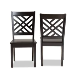 Caron Wood Dining Chair Set - Baxton Studio -Furniture Specialty Store GUEST 92bd6b46 c5cc 44de b635 2432e496eb02