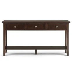 60" Portland End Table Brunette Brown - WyndenHall -Furniture Specialty Store GUEST 9304b692 54c7 47a9 9d90 a3a9da58895a