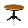36" May Round Top Pedestal Table Dining Height Black/Cherry - International Concepts -Furniture Specialty Store GUEST 942d4ae1 882f 4a3e b1fd f1b97a9908ca