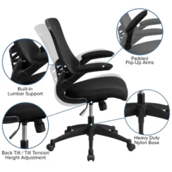 Swivel Task Chair Black - Flash Furniture -Furniture Specialty Store GUEST 9431e73f 3f3b 45ad ba3d d05167b0929b