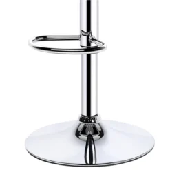 Yaheetech 2pcs Adjustable Modern PU Leather Swivel Bar Stools With Backrest -Furniture Specialty Store GUEST 9554f8df cd4c 47fe 8bd8 0f062c51d181