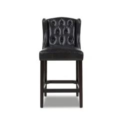 Jennifer Taylor Home Richmond 26" Armless Wingback Tufted Counter Height Bar Stool -Furniture Specialty Store GUEST 955da2d9 2ea6 4360 b96f 6456f4a6bf53