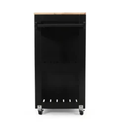 Telfair Kitchen Cart With Wheels - Christopher Knight Home -Furniture Specialty Store GUEST 959248cb 61a9 4855 8fda 2ba339cd424e