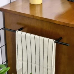 HOMCOM Modern Kitchen Island On Wheels, Rolling Serving Cart With Drawer, Storage Cabinet, And 2 Towel Racks For Dining Room, Brown 10 HOMCOM Modern Kitchen Island On Wheels, Rolling Serving Cart With Drawer, Storage Cabinet, And 2 Towel Racks For Dining Room, Brown -Furniture Specialty Store GUEST 9693e5e9 7356 42f5 b116 bab68daebd62