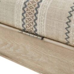 Harstrom Storage Bench Beige - Martha Stewart -Furniture Specialty Store GUEST 96c866db e712 43da 89fb 19506d7a7657