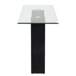 Riverpoint Modern Rectangle Console Table Clear/Black - HOMES: Inside + Out 11 Riverpoint Modern Rectangle Console Table Clear/Black - HOMES: Inside + Out -Furniture Specialty Store GUEST 96f40fca 2d92 4601 8ffc 3604f9deda01