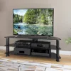 Corner TV Stand For TVs Up To 60" CorLiving Black -Furniture Specialty Store GUEST 97021444 943c 4388 9b23 e37c87b1ce17