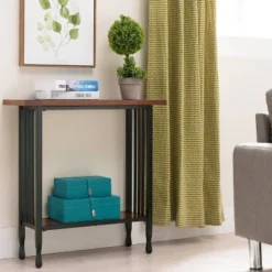 Ironcraft Hall Stand - Mission Oak - Leick Home -Furniture Specialty Store GUEST 97146104 2a2c 4e7a a6fb f39c16f4d6e8