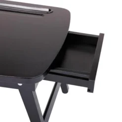 BirdRock Home Portable Sit Or Stand Desk With Storage Drawer And Media Slot - Espresso -Furniture Specialty Store GUEST 97a2d272 6c9b 482a b6ae 5e29d9b86f72