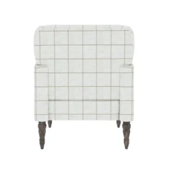 Everlee Armchair With Gray Wash Legs - Handy Living -Furniture Specialty Store GUEST 97d97d62 9b63 45a1 beb1 04375b0d5359