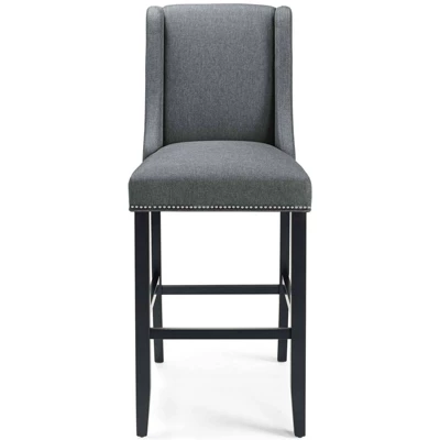 Baron Upholstered Fabric Barstool - Modway 10 Baron Upholstered Fabric Barstool - Modway - Image 8