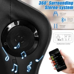 Costway Massage Gaming Chair With 2 Bluetooth Speakers Adjustable Swivel Racing Style Chair -Furniture Specialty Store GUEST 97f90b33 eab0 4f60 99d0 75f6df6f3eb7