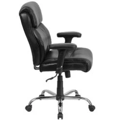 Flash Furniture HERCULES Series Big & Tall 400 Lb. Rated Swivel Ergonomic Task Office Chair With Clean Line Stitching And Adjustable Arms -Furniture Specialty Store GUEST 9802cec6 71fc 473b a1d1 99b250353bdf