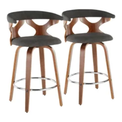 Set Of 2 Gardenia Upholstered Counter Height Barstools - Lumisource 30 Set Of 2 Gardenia Upholstered Counter Height Barstools - Lumisource -Furniture Specialty Store GUEST 98205155 9df7 44cf 831d 915f4fb2d9d6