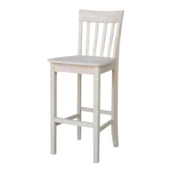 Slatback Barstool Unfinished - International Concepts -Furniture Specialty Store GUEST 99f866c1 6e07 4874 84a8 de54b6ac556d
