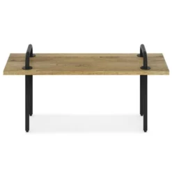 Sera Small Entryway Bench Natural - WyndenHall -Furniture Specialty Store GUEST 9a5dc321 c5ee 4fd3 b438 5626b81bb4e7