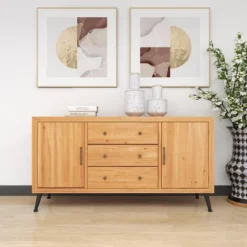 Modern Wood Sideboard Buffet Light Brown - Olivia & May -Furniture Specialty Store GUEST 9ab7b877 80bf 40a3 97f7 18a65894944c
