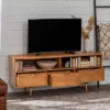 Cara Mid-Century Modern 3 Drawer TV Stand For TVs Up To 65" - Saracina Home 2 Cara Mid-Century Modern 3 Drawer TV Stand For TVs Up To 65" - Saracina Home -Furniture Specialty Store GUEST 9bbb4707 5d9c 487a 88c4 4bb8e3916034