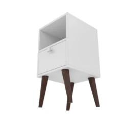 Abisko Side Table White - Manhattan Comfort -Furniture Specialty Store GUEST 9c16da35 29e8 49ae 9776 2d9ab8c96dea