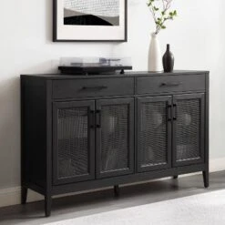 Milo Sideboard Black - Crosley -Furniture Specialty Store GUEST 9cc5a7e0 11e2 45c3 8db2 29e76a8c2e18
