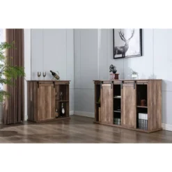 Weston Sliding Barn Door TV Stand For TVs Up To 50" Natural - Boraam -Furniture Specialty Store GUEST 9dafdb3d 8e33 4b13 9094 60afbb153693