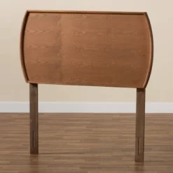 Laurien Wood Headboard Walnut - Baxton Studio -Furniture Specialty Store GUEST 9dc56e4c 904b 49ff b44f 91ceedd0b03f