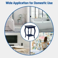 Costway Set Of 2 NightStands Side Table End Table Accent Table W/ Shelf Indigo -Furniture Specialty Store GUEST 9deceb47 e8d6 464c be35 84dca48cbccb