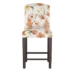 Alex Camel Back Counter Height Barstool With Botanical Print - Skyline Furniture -Furniture Specialty Store GUEST 9f4e9fa9 fb96 4d79 8783 f70a1b95be56