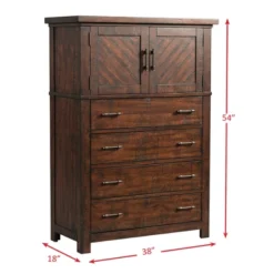 Dex Chest Walnut Brown - Picket House Furnishings -Furniture Specialty Store GUEST 9f9d6058 6972 4696 a528 187bc0b12d3e