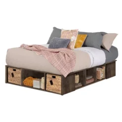 Avilla Storage Bed With Baskets Fall Oak - South Shore 18 Avilla Storage Bed With Baskets Fall Oak - South Shore -Furniture Specialty Store GUEST 9fe5a21b 601d 4247 8833 155ba09ac6c5