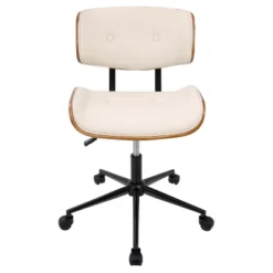Lombardi Mid-Century Modern Office Chair With Swivel - LumiSource -Furniture Specialty Store GUEST a000728d 1a30 41ae aba0 590641f71854