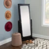 Lola Cheval Mirror/Jewelry Wardrobe Black - Powell Company -Furniture Specialty Store GUEST a0210f09 a9a7 461c 903a 7cddbfe45dae