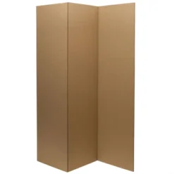 6' Cardboard Room Divider 3 Panel - Oriental Furniture