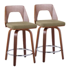 Set Of 2 Trilogy Upholstered Counter Height Barstools - Lumisource -Furniture Specialty Store GUEST a0a25194 a9e0 4734 a973 0c16d55167da