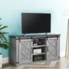 58" TV Stand For TVs Up To 65" Gray - Home Essentials -Furniture Specialty Store GUEST a0a60994 8ec1 477a aa3d 3fad7f6d21d8