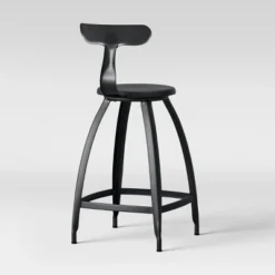 Seidler Architect Industrial Counter Height Barstool Black - Project 62™ 8 Seidler Architect Industrial Counter Height Barstool Black - Project 62™ -Furniture Specialty Store GUEST a0f73ba8 29e3 4808 b6fe 423659e57fc9