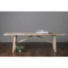 Jerome Rubberwood Bench Brown - East At Main -Furniture Specialty Store GUEST a10539bc ce4d 4e13 8892 f2f37c1a9cca