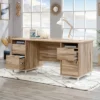 Portage Park Executive Desk Kiln Acacia - Sauder -Furniture Specialty Store GUEST a1072715 c53e 4b49 b939 61b7067c9f23