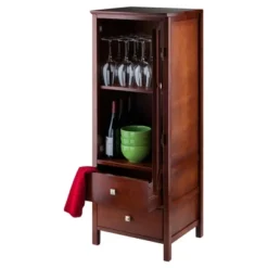 Brooke Jelly Cupboard Walnut - Winsome -Furniture Specialty Store GUEST a1114c8f bd4c 478d bc8d 3d761a6dd970