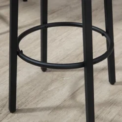 HOMCOM Industrial 5-Piece Bar Table And Chairs Set, Space Saving Dining Table With 4 Stools For Pub And Kitchen, Brown 11 HOMCOM Industrial 5-Piece Bar Table And Chairs Set, Space Saving Dining Table With 4 Stools For Pub And Kitchen, Brown -Furniture Specialty Store GUEST a131e24c faac 4e62 b53a df07de5d03f1