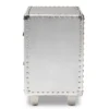 2 Drawer Davet Metal Nightstand Silver - Baxton Studio -Furniture Specialty Store GUEST a137d26d 86a4 4a72 8ca2 6e19054fd50a