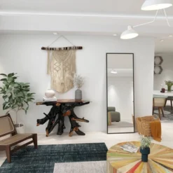 Contemporary Teak Wood Console Table Gold - Olivia & May -Furniture Specialty Store GUEST a17261a1 491b 4e9d 85b2 6356b75f64dc