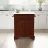 Lafayette Stone Top Portable Kitchen Island/Cart Mahogany/White - Crosley -Furniture Specialty Store GUEST a3618990 d449 452b 86d8 9df440d5bef8