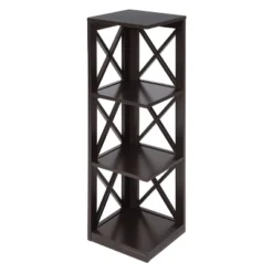 38.5" Oxford 3 Tier Corner Bookcase - Breighton Home -Furniture Specialty Store GUEST a39f9cb5 a9d1 43fb 813d 881f70bf2dfe