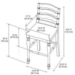 Marino Upholstered Barstool - Linon -Furniture Specialty Store GUEST a4284a59 4d2e 48d3 b273 4c373cab9ec7