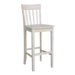 Slatback Barstool Unfinished - International Concepts -Furniture Specialty Store GUEST a4d57dc7 b2b6 4103 a0f5 225d520bddac