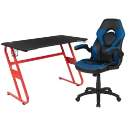 Flash Furniture Gaming Desk And Racing Chair Set With Cup Holder And Headphone Hook -Furniture Specialty Store GUEST a5ae6c76 f125 419b b9c2 9283f084e48e