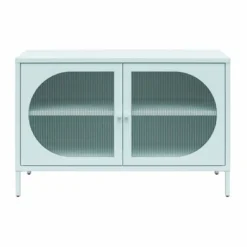 Luna Wide 2 Door Accent Cabinet With Fluted Glass - Mr. Kate -Furniture Specialty Store GUEST a5e2731f 93e6 4d9a a0cf 10fa25be3fbe