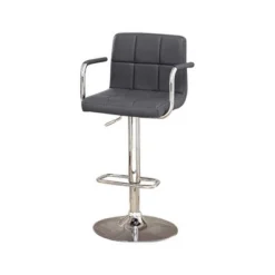 Contemporary Barstool With Arm - Benzara -Furniture Specialty Store GUEST a618a830 3173 4422 9827 2f7e528674a4